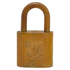 ルイ ヴィトン カデナ 南京錠 キー セット ゴールド メッキ レディース LOUIS VUITTON 【中古】