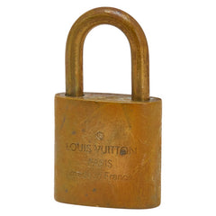 ルイ ヴィトン カデナ 南京錠 キー セット ゴールド メッキ レディース LOUIS VUITTON 【中古】