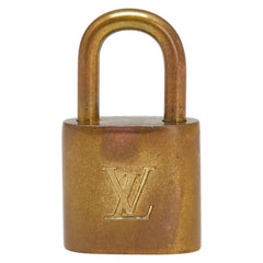 ルイ ヴィトン カデナ 南京錠 キー セット ゴールド メッキ レディース LOUIS VUITTON 【中古】