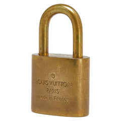 ルイ ヴィトン カデナ 南京錠 キー セット ゴールド メッキ レディース LOUIS VUITTON 【中古】