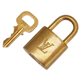 ルイ ヴィトン カデナ 南京錠 キー セット ゴールド メッキ レディース LOUIS VUITTON 【中古】