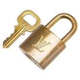 ルイ ヴィトン カデナ 南京錠 キー セット ゴールド メッキ レディース LOUIS VUITTON 【中古】