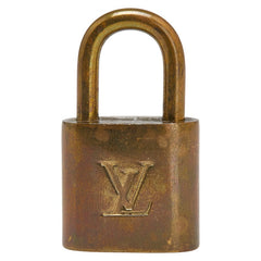 ルイ ヴィトン カデナ 南京錠 キー セット ゴールド メッキ レディース LOUIS VUITTON 【中古】