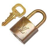 ルイ ヴィトン カデナ 南京錠 キー セット ゴールド メッキ レディース LOUIS VUITTON 【中古】