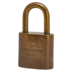 ルイ ヴィトン カデナ 南京錠 キー セット ゴールド メッキ レディース LOUIS VUITTON 【中古】