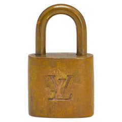 ルイ ヴィトン カデナ 南京錠 キー セット ゴールド メッキ レディース LOUIS VUITTON 【中古】