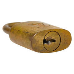 ルイ ヴィトン カデナ 南京錠 キー セット ゴールド メッキ レディース LOUIS VUITTON 【中古】