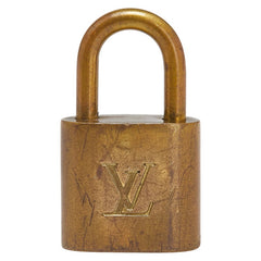 ルイ ヴィトン カデナ 南京錠 キー セット ゴールド メッキ レディース LOUIS VUITTON 【中古】