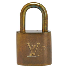 ルイ ヴィトン カデナ 南京錠 キー セット ゴールド メッキ レディース LOUIS VUITTON 【中古】