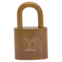 ルイ ヴィトン カデナ 南京錠 キー セット ゴールド メッキ レディース LOUIS VUITTON 【中古】