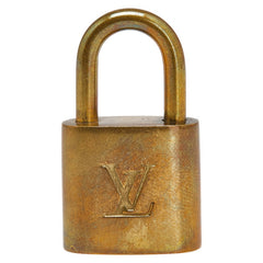 ルイ ヴィトン カデナ 南京錠 キー セット ゴールド メッキ レディース LOUIS VUITTON 【中古】