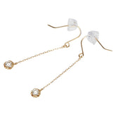 アーカー ティアチェーン ピアス AB1110010400 K18YG イエローゴールド レディース AHKAH 【中古】