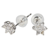 Pt900 プラチナ ダイヤ0.20ct スタッドピアス レディース 【中古】