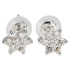 Pt900 プラチナ ダイヤ0.20ct スタッドピアス レディース 【中古】