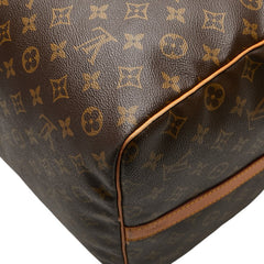 ルイ ヴィトン モノグラム キーポル バンドリエール 60 ボストンバッグ ショルダーバッグ 2WAY M41412 ブラウン PVC レザー レディース LOUIS VUITTON 【中古】