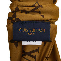 ルイ ヴィトン モノグラム リバー ヘアバンド ヘアアクセサリー M76891 ブラウン ナイロン ポリウレタン レディース LOUIS VUITTON 【中古】
