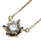 K18YG イエローゴールド ダイヤ1.41ct ペンダントネックレス レディース 【中古】