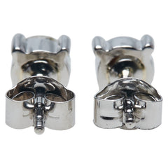 Pt850 プラチナ ダイヤ0.69ct スタッドピアス レディース 【中古】