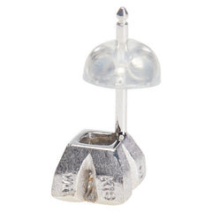 K18WG ホワイトゴールド ダイヤ0.40ct スタッドピアス レディース 【中古】