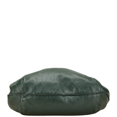 フェンディ スパイバッグ ハンドバッグ 8BR511 グリーン レザー レディース FENDI 【中古】