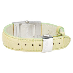 ヴェルサーチェ 腕時計 ASQ99 クオーツ グリーン文字盤 ステンレススチール レザー レディース VERSACE 【中古】