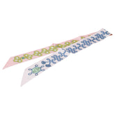 エルメス ツイリー Galons et Brandebourgs 飾緒とブランデンブルク飾り スカーフ ピンク マルチカラー レディース HERMES 【中古】