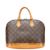 ルイ ヴィトン モノグラム アルマPM ハンドバッグ M51130 ブラウン PVC レザー レディース LOUIS VUITTON 【中古】