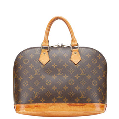 ルイ ヴィトン モノグラム アルマPM ハンドバッグ M51130 ブラウン PVC レザー レディース LOUIS VUITTON 【中古】