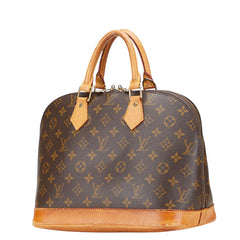 ルイ ヴィトン モノグラム アルマPM ハンドバッグ M51130 ブラウン PVC レザー レディース LOUIS VUITTON 【中古】