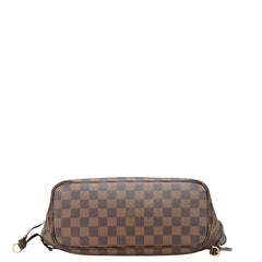 ルイ ヴィトン ダミエ ネヴァーフルPM ハンドバッグ トートバッグ N51109 ブラウン PVC レザー レディース LOUIS VUITTON 【中古】