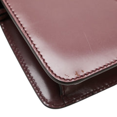 グッチ レディロック クラッチバッグ 331825 ワインレッド シルバー レザー レディース GUCCI 【中古】