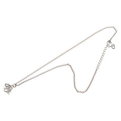 ディオール Diorロゴ ネックレス シルバー メタル レディース Dior 【中古】