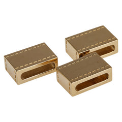 エルメス カデナ 馬蹄 ロゴ モチーフ スカーフリング 3点セット ゴールド メッキ レディース HERMES 【中古】