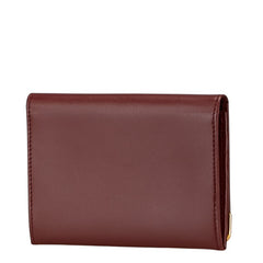 カルティエ マストライン カードケース 名刺入れ ボルドー ワインレッド レザー レディース CARTIER 【中古】