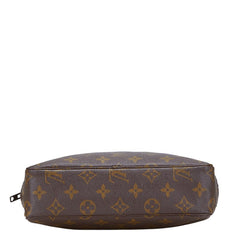 ルイ ヴィトン モノグラム トゥルース トワレット23 セカンドバッグ クラッチバッグ M47524 ブラウン PVC レザー レディース LOUIS VUITTON 【中古】