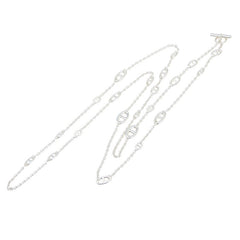 エルメス シェーヌダンクル ファランドール160 ロングネックレス SV925 シルバー レディース HERMES 【中古】