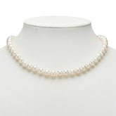 SV シルバー アコヤパール8~8.5mm ネックレス レディース 【中古】