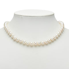 SV シルバー アコヤパール8~8.5mm ネックレス レディース 【中古】