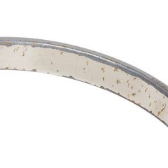 エルメス ケリーバングル バングル ボルドー シルバー メタル レザー レディース HERMES 【中古】