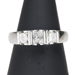 Pt900 プラチナ ダイヤ1.02ct リング 指輪 レディース 11.5号 【中古】