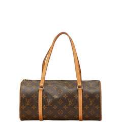 ルイ ヴィトン モノグラム パピヨン30 ハンドバッグ M51385 ブラウン PVC レザー レディース LOUIS VUITTON 【中古】