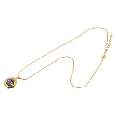 ディオール CDロゴ ネックレス ゴールド メッキ レディース Dior 【中古】