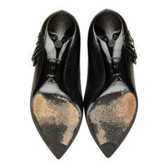 ルイ ヴィトン LVチェーン パンプス サイズ:36 BR0078 ブラック レザー レディース LOUIS VUITTON 【中古】