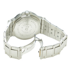 ブルガリ ディアゴノ スクーバ 腕時計 SD38S 自動巻き ブラック文字盤 ステンレススチール メンズ BVLGARI 【中古】