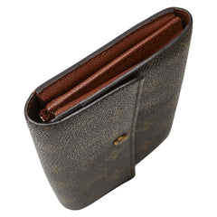 ルイ ヴィトン モノグラム ポルトフォイユ サラ 長財布 M61726 ブラウン PVC レディース LOUIS VUITTON 【中古】