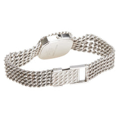 セイコー クレドール 腕時計 1400-5930 クオーツ シルバー文字盤 K18WG ホワイトゴールド レディース SEIKO 【中古】