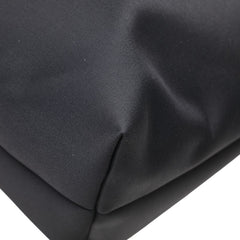 ヴェルサーチェ メデューサ ポーチ クラッチバッグ ブラック ナイロン レザー レディース VERSACE 【中古】