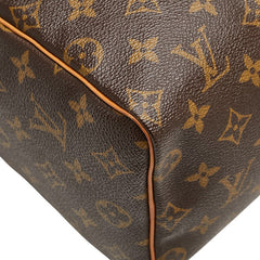 ルイ ヴィトン モノグラム スピーディ25 ミニボストンバッグ ハンドバッグ M41528 ブラウン PVC レザー レディース LOUIS VUITTON 【中古】