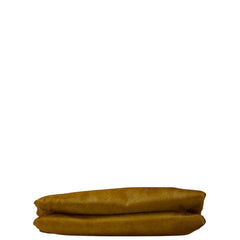 プラダ 三角ロゴプレート CAVALLINO ハンドバッグ B6278 カーキグリーン ハラコ レザー レディース PRADA 【中古】