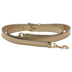 グッチ ショルダーストラップ グレージュ レザー レディース GUCCI 【中古】